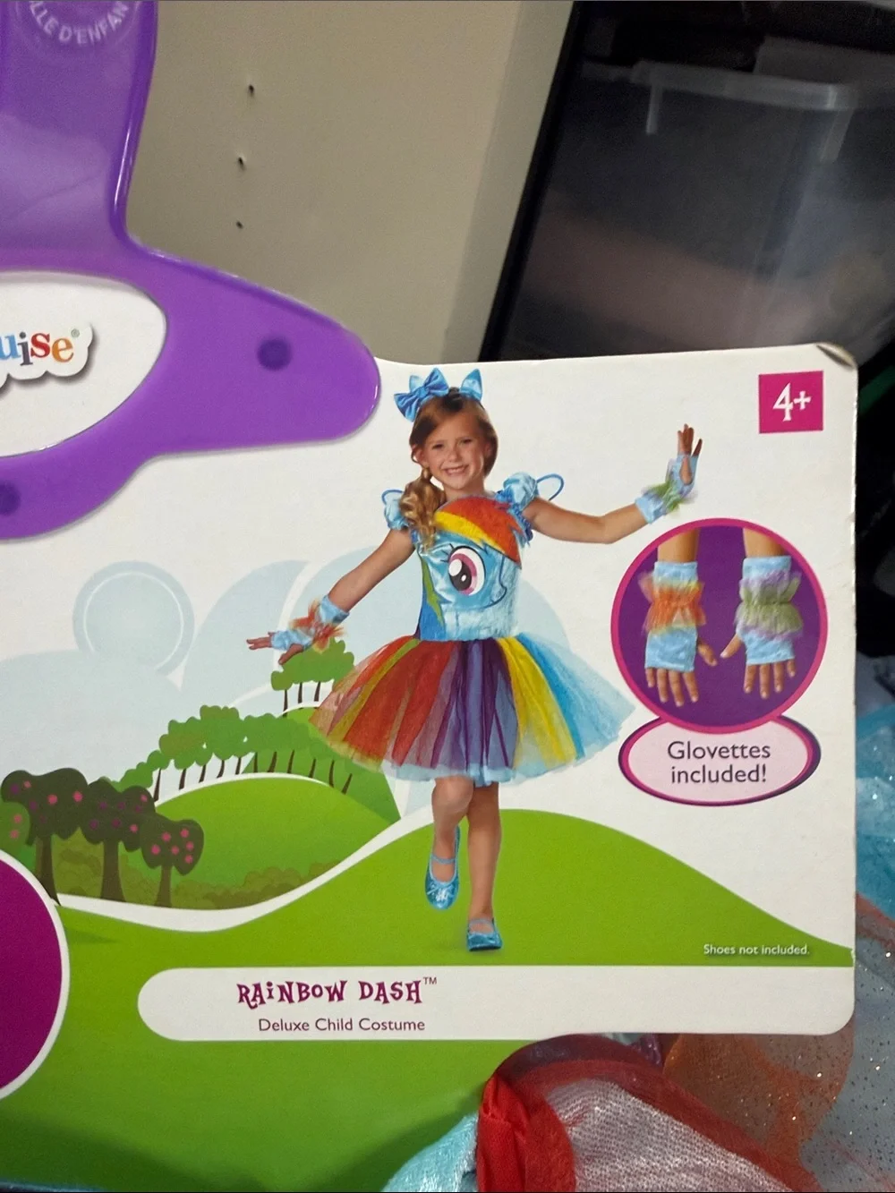 My Little Pony Rainbow Multicolor Tulle Costume Dress